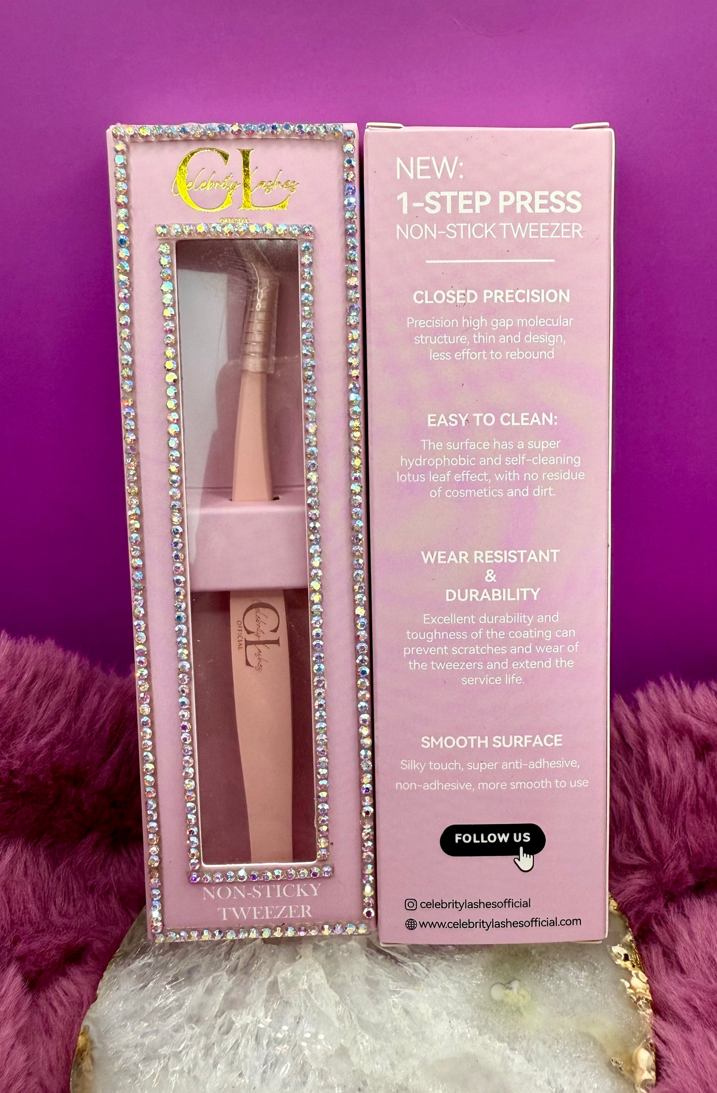 Anti-Stick- Easy DIY Lash Extension Tweezers