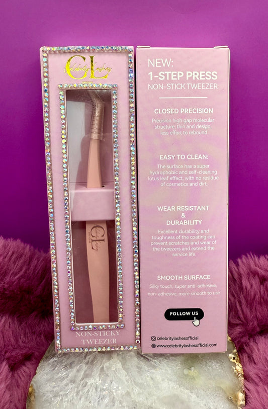 Anti-Stick- Easy DIY Lash Extension Tweezers